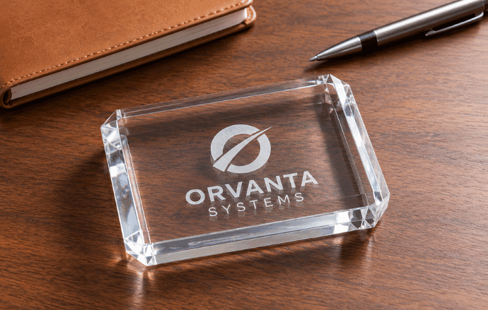 Custom Acrylic Paper Weight Pune